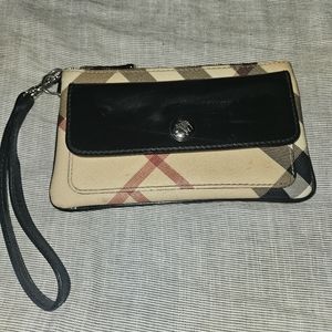Authentic Burberry Wristlet